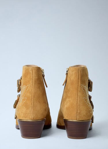 Susan Ankle Boots Chloé Susan Ankle Boots Camel chl0262030