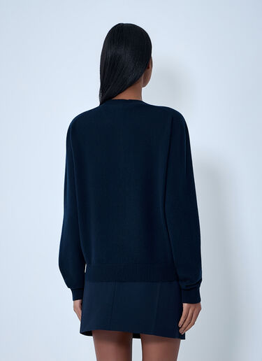 Miu Miu Cashmere Sweater Blue miu0263018
