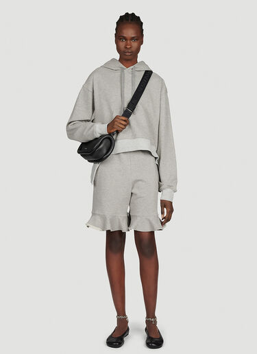 JW Anderson ラッフルトラックショートパンツ グレー jwa0253006