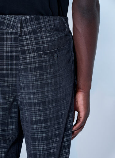 LN-CC® - Vivienne Westwood: Straight Drunken Trousers - Grey Vivienne Westwood Straight Drunken Trousers Grey vvw0165004