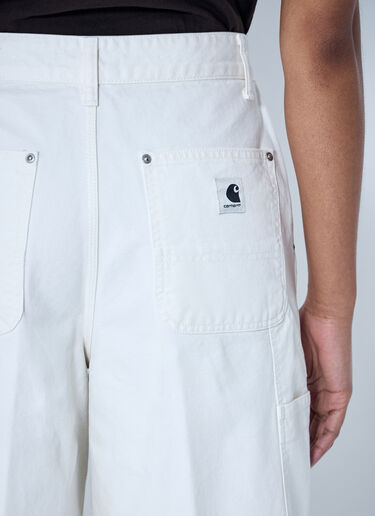 Carhartt WIP Nixon Single Knee Shorts White wip0265001