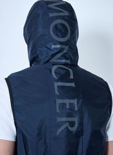 Moncler Moretan Hooded Vest Navy mon0160006