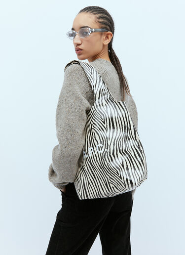 A.P.C. Small Zebra Tote Bag Black apc0254013