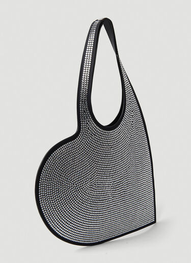 Coperni Mini Heart Tote Bag Black cpn0251014