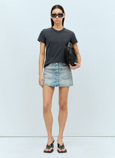 AC Straight T-Shirt Courrèges AC Straight T-Shirt Grey cou0255021