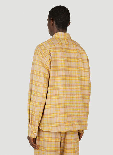 Acne Studios Check Shirt Yellow acn0151015