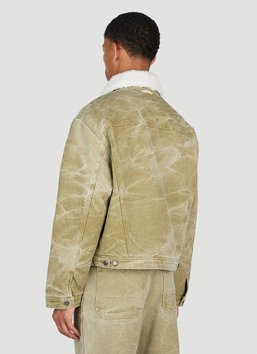 Acne Studios 衬垫帆布夹克 卡其色 acn0153060
