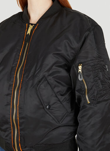 Dollar Sign Bomber Jacket deadHYPE Dollar Sign Bomber Jacket Black dhy0148001