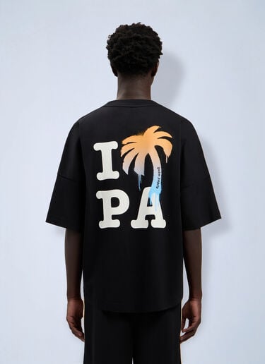 Palm Angels I Love Pa Over T-Shirt Black pma0164101