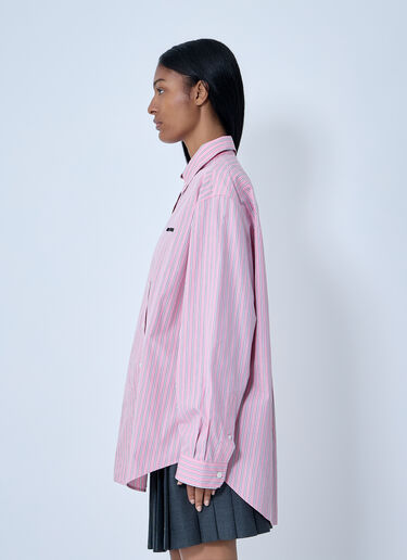 Miu Miu Poplin Shirt Pink miu0364003