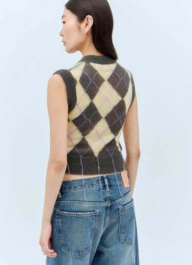 Marni 아가일 질레 그레이 mni0257004