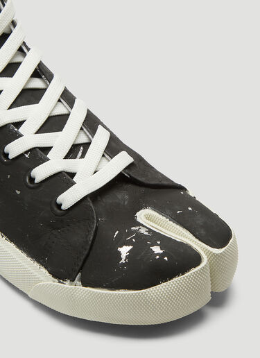 Maison Margiela Painted Tabi Sneakers Black mla0138034