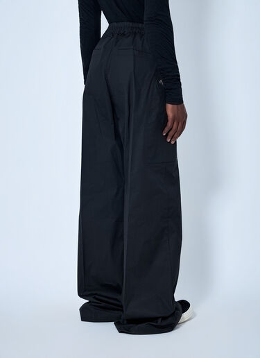 LN-CC® - Rick Owens: Heizer Belas Cotton Pants - Black Rick Owens Heizer Belas Cotton Pants Black ric0165062