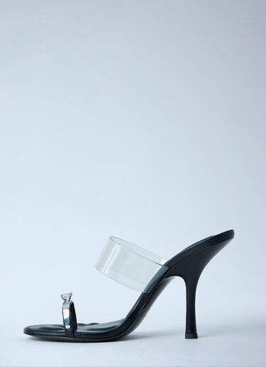 Alexander Wang Bianca Heel Sandals Black awg0263045