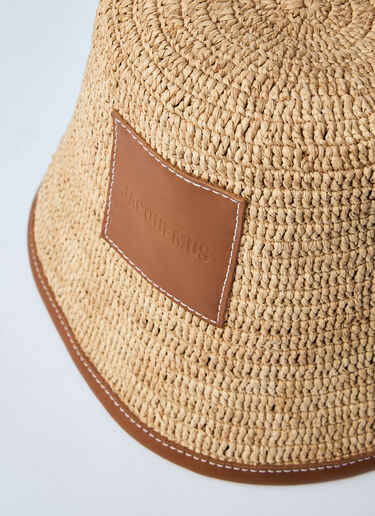 Jacquemus 르 밥 솔리 버킷 햇  베이지 jac0260038