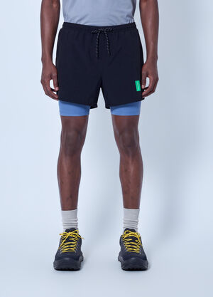 District Vision Layered Training Shorts Black dtv0164003