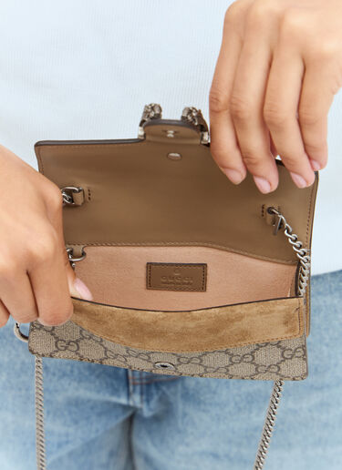 Gucci Dionsysus GG Super Mini Shoulder Bag Brown guc0237024