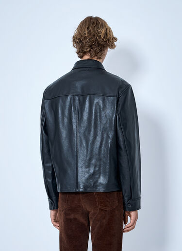 Marni Leather and Suede Panel Jacket Black mni0165004