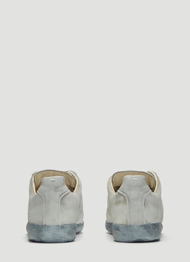 Maison Margiela Replica Painted Sneakers Grey mla0137016