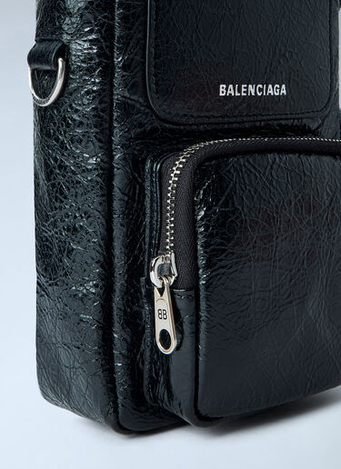 LN-CC® - Balenciaga: Superbusy Vertical Arena Bag - Black Balenciaga Superbusy Vertical Arena Bag Black bal0164022