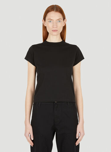 WARDROBE.NYC Women's x WIP Crop T-Shirt in Black