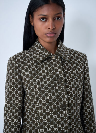 GG Bouclé Jacket Gucci GG Bouclé Jacket Green guc0261104