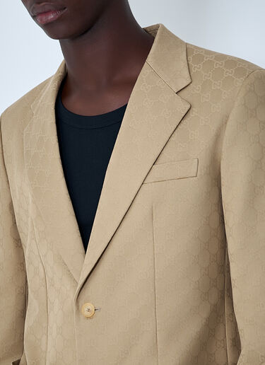 Monogram Blazer Gucci Monogram Blazer Camel guc0161009