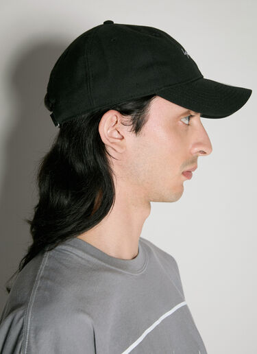 Yohji Yamamoto Logo Embroidery Baseball Cap Black yoy0154018