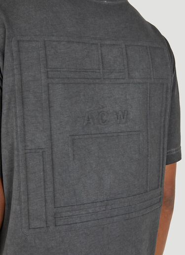 A-COLD-WALL* Dissolve Dye Cotton T-Shirt Grey acw0148005
