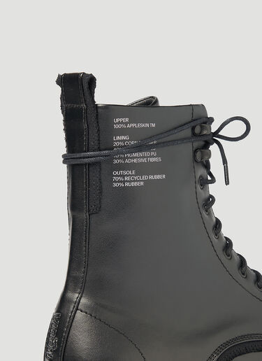 Virón 1992 Apple Leather Boots Black vir0348008