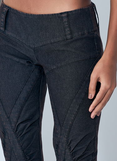 Miss Sixty x KNWLS Flared Jeans Black msk0263010