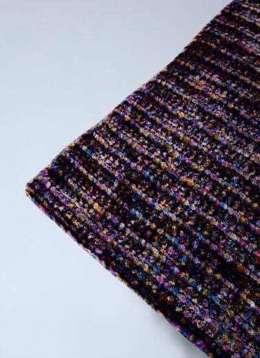 Velour Scarf Dries Van Noten Velour Scarf Purple dvn0262016