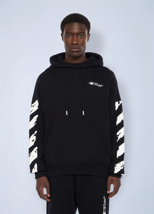 Off-White Ink Arrow Skate Hooded Sweatshirt Black ofw0162030