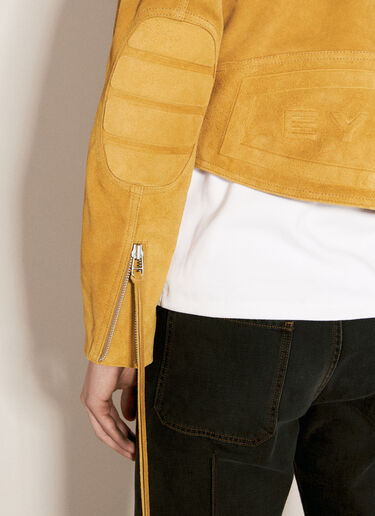 Eytys Uma Suede Biker Jacket Yellow eyt0356024