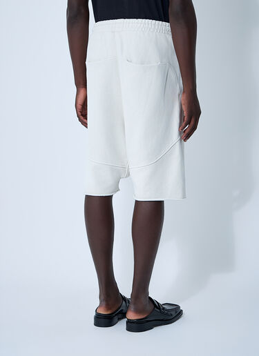 Entire Studios 헤비 드롭 쇼츠  화이트 ent0159010