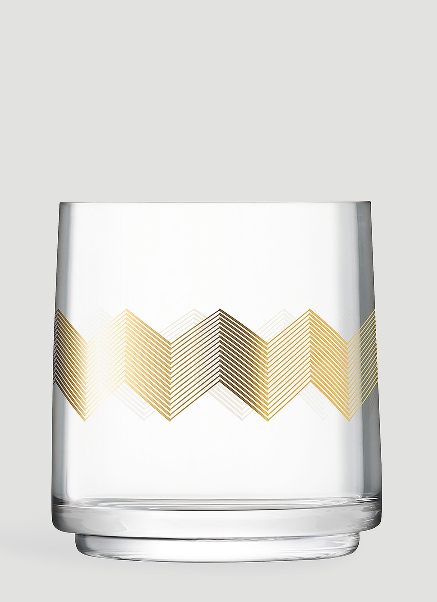 Shop Lsa International Chevron Lantern And Vase In Gold