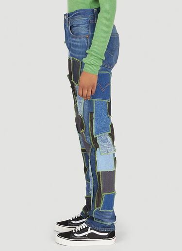 드롭 6 패치워크 진 DRx FARMAxY FOR LN-CC x LEVI'S 드롭 6 패치워크 진 블루 dfl0347004