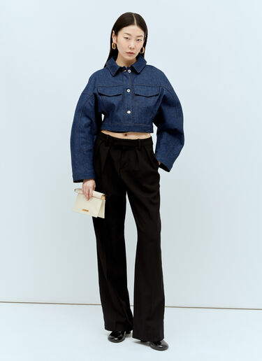 Jacquemus La Veste De-NÃ®mes Obra 牛仔夹克 蓝色 jac0256024