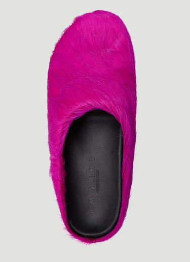 Marni Fussbett Sabot Mules Pink mni0151017