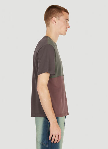 Eckhaus Latta Lapped T-Shirt Grey eck0151003