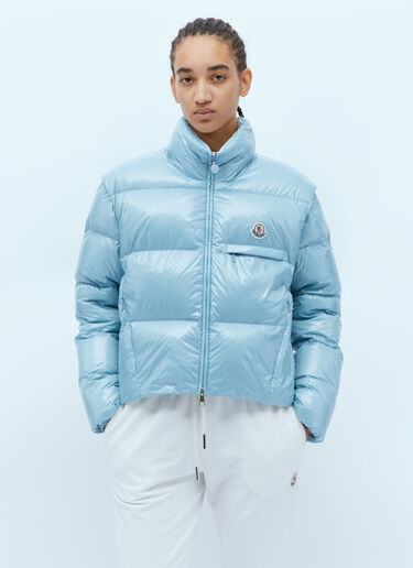 Moncler Almo Short Down Jacket Blue mon0255002