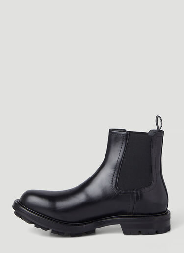 Alexander McQueen Tread Chelsea Boots Black amq0146039