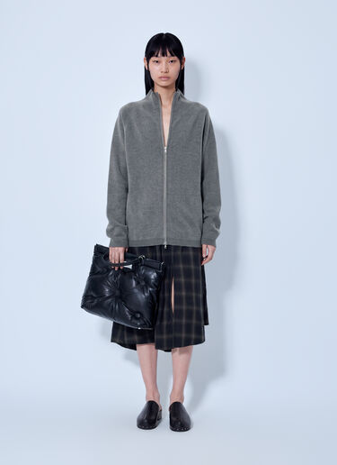 Our Legacy Dash Zip Cardigan Beige our0265013
