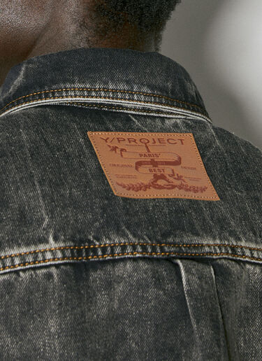 Y/PROJECT Paris' Best 牛仔衬衫  黑色 ypr0153009