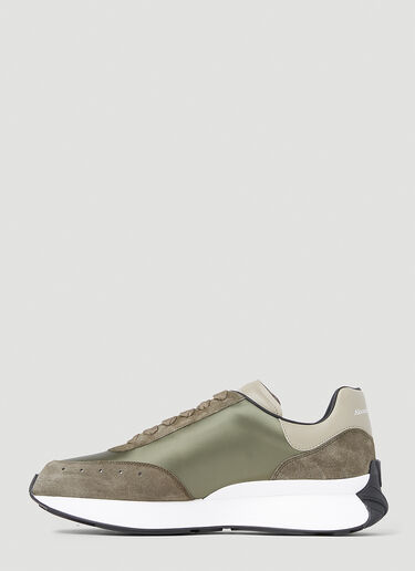 Alexander McQueen Sprint Runner Sneakers Khaki amq0151048