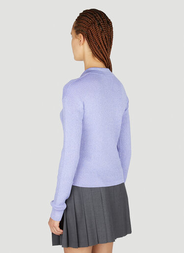 罗纹针织开衫 Acne Studios 罗纹针织开衫 紫色 acn0251023