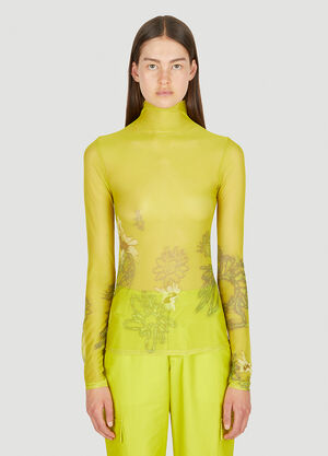 Collina Strada Cardio Nova Top Lime Green cst0249008