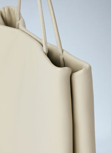 The Row Cecily Top Handle Tote Bag Beige row0265027