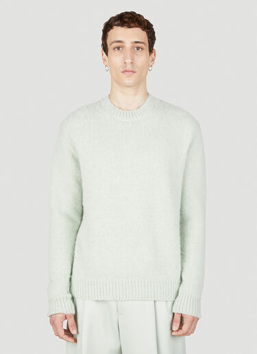 Lanvin 圆领羊绒针织衫 浅绿色 lnv0151008