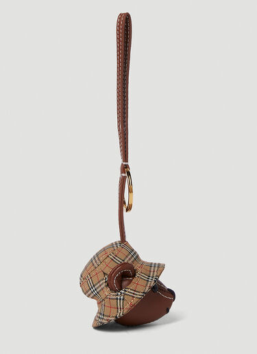 Thomas Bear With Hat Keyring Burberry Thomas Bear With Hat Keyring Beige bur0251072
